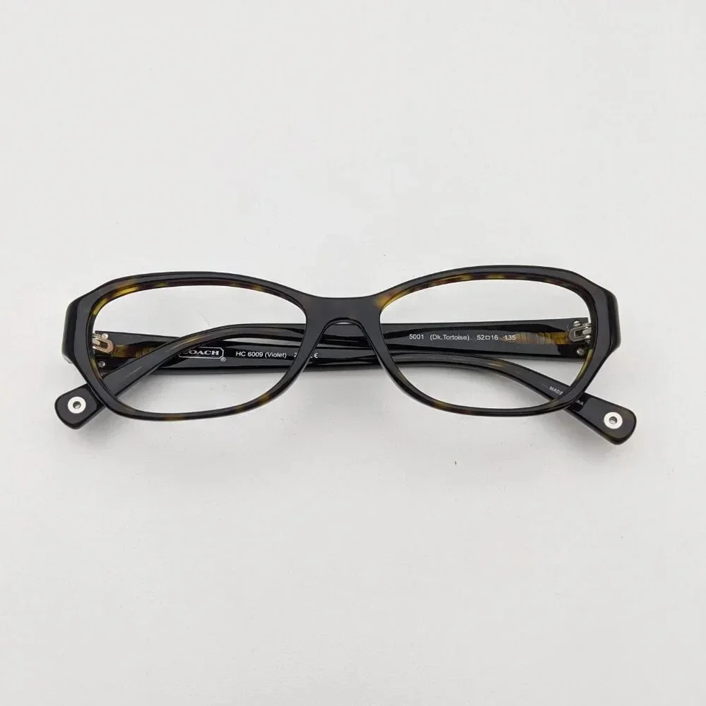 🕶️Coach HC6009 5001 Eyeglasses 52/16 135 /ALI827🕶️